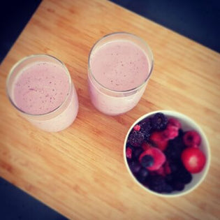  Mixed Berry Breakfast Smoothie - RunFaster