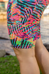 High Waist Long Shorts - Amplify