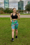 High Waist Long Shorts - Havana