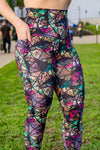 High Waist 7/8 - Obsidian