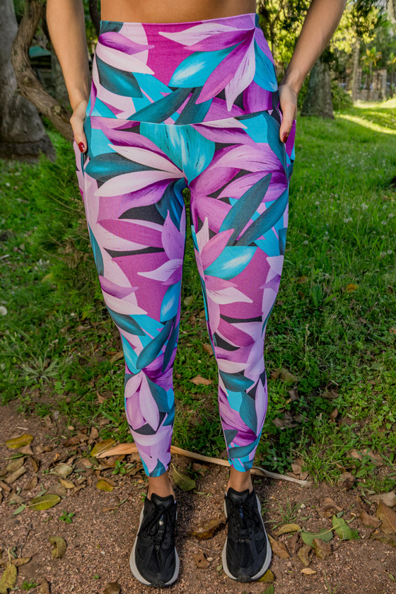 High Waist 7/8 - Waters Edge