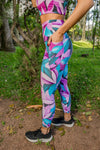 High Waist 7/8 - Waters Edge
