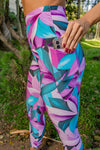 High Waist 7/8 - Waters Edge