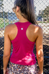 Energy Racerback Singlet - Deep Pink - RunFaster