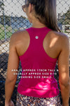 Energy Racerback Singlet - Deep Pink - RunFaster