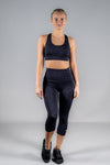 High Waist 3/4 - Unleashed 2.0 Black - RunFaster