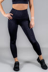 High Waist 7/8 - Unleashed 2.0 Black - RunFaster