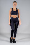 High Waist 7/8 - Unleashed 2.0 Black - RunFaster