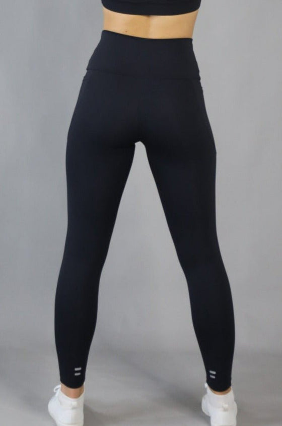 High Waist FL - Black - RunFaster