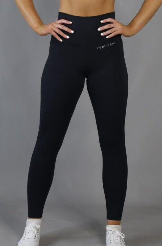 High Waist FL - Black - RunFaster