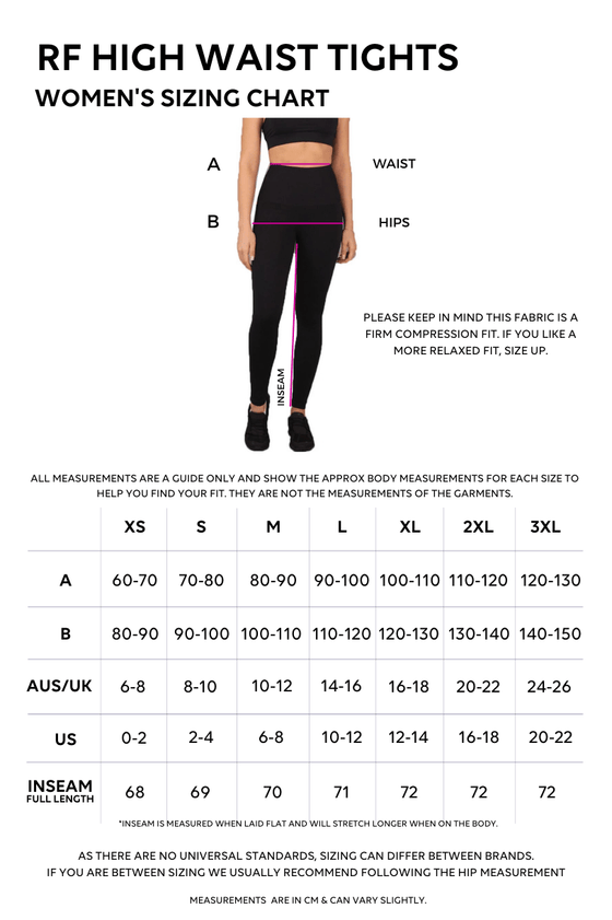 High Waist FL - Black - RunFaster