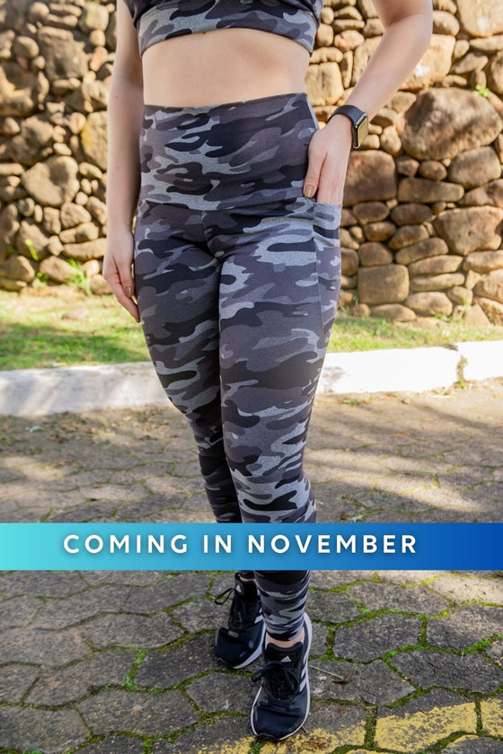 High Waist FL - Camo - RunFaster