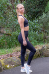 High Waist FL - Unleashed 2.0 Black - RunFaster