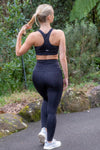 High Waist FL - Unleashed 2.0 Black - RunFaster
