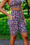 High Waist Long Shorts - Sirocco - RunFaster