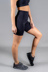 High Waist Mid Shorts - Unleashed 2.0 Black - RunFaster