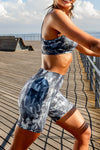 Mid Waist Mid Shorts - Combat - RunFaster