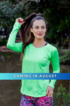 Sprinter Long Sleeve - Fluro Green - RunFaster